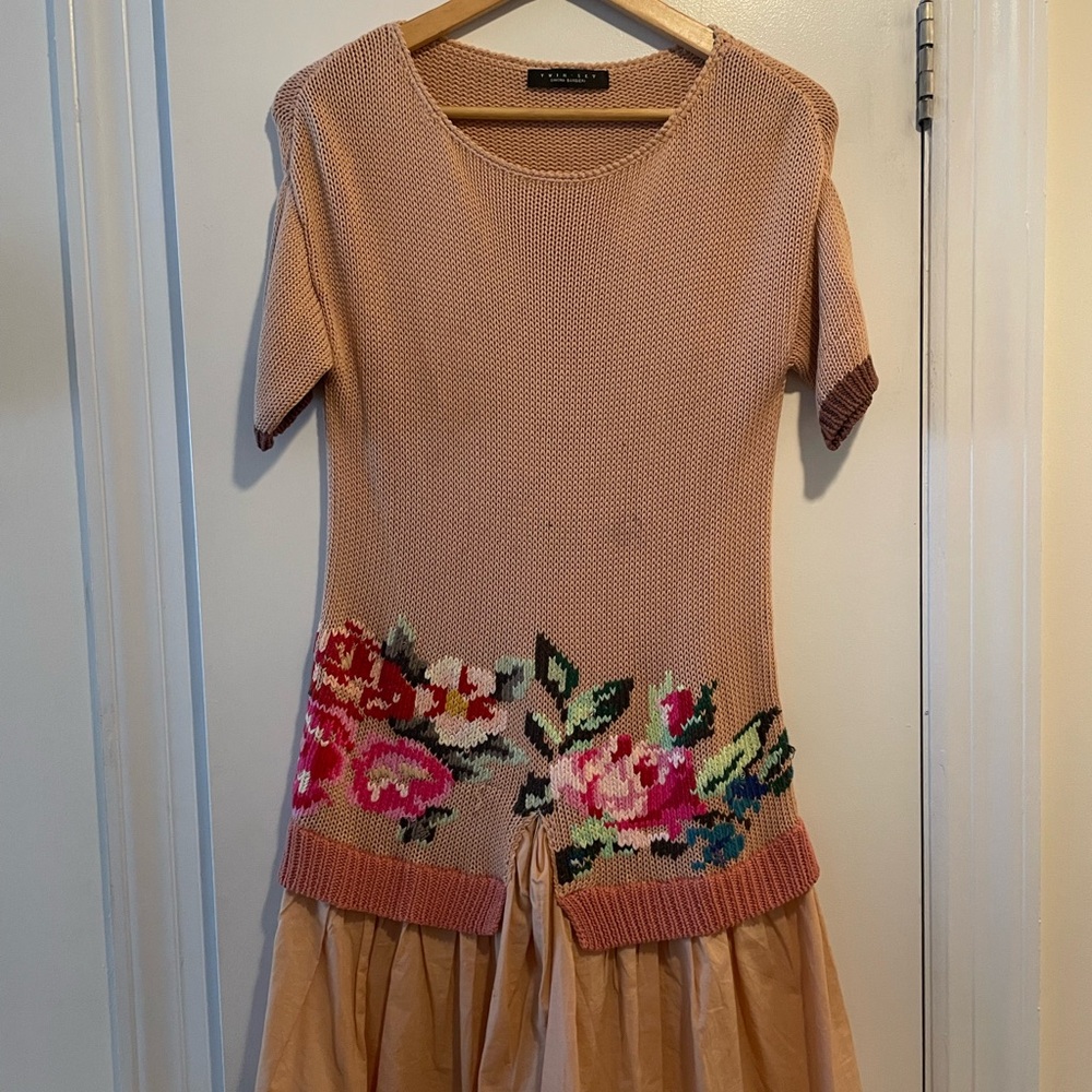 Twin-Set Peach Knit Top
